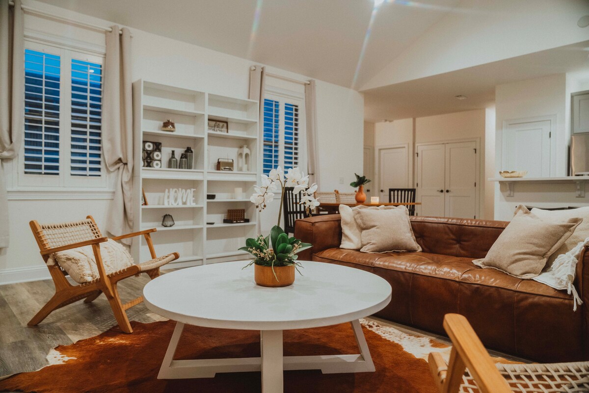 Reading corner with armchair
